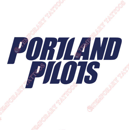 Portland Pilots Customize Temporary Tattoos Stickers NO.5910